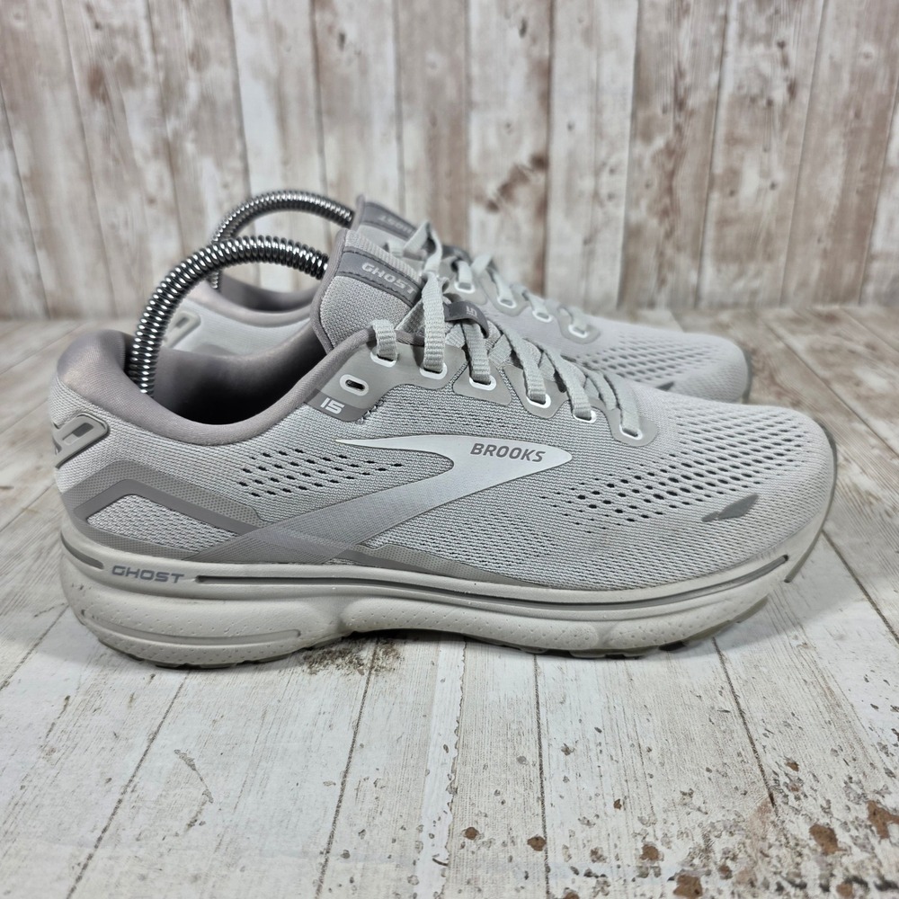 Brooks Ghost 15 Womens Running Shoes Grey 1203801B112 Neutral Trainers